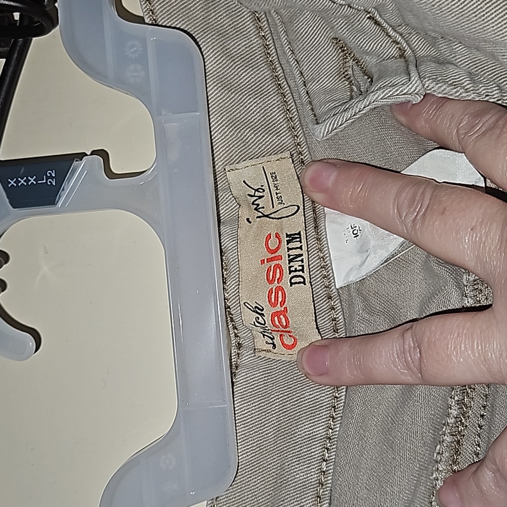 Womens Tan Jeans